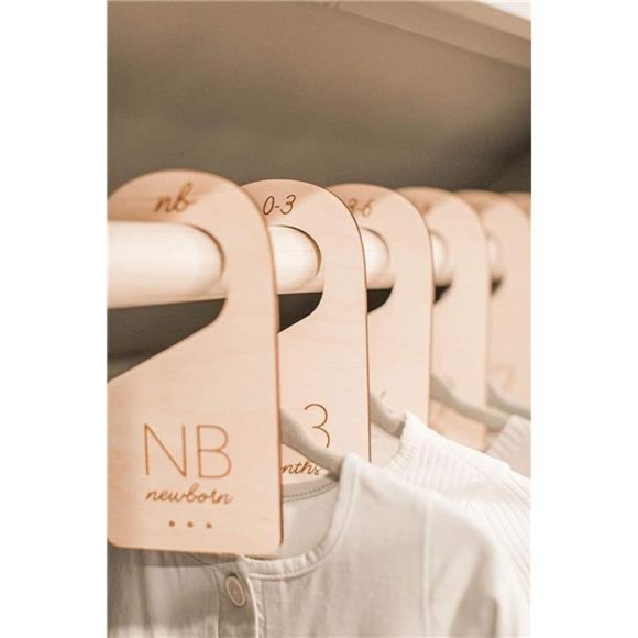 Baby Closet Size Divider Baby Closet Organizer (Set of 7) - Picture 3 of 6